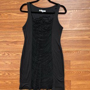 BAILEY BLUE LITTLE BLACK FRINGE DRESS❣️❣️